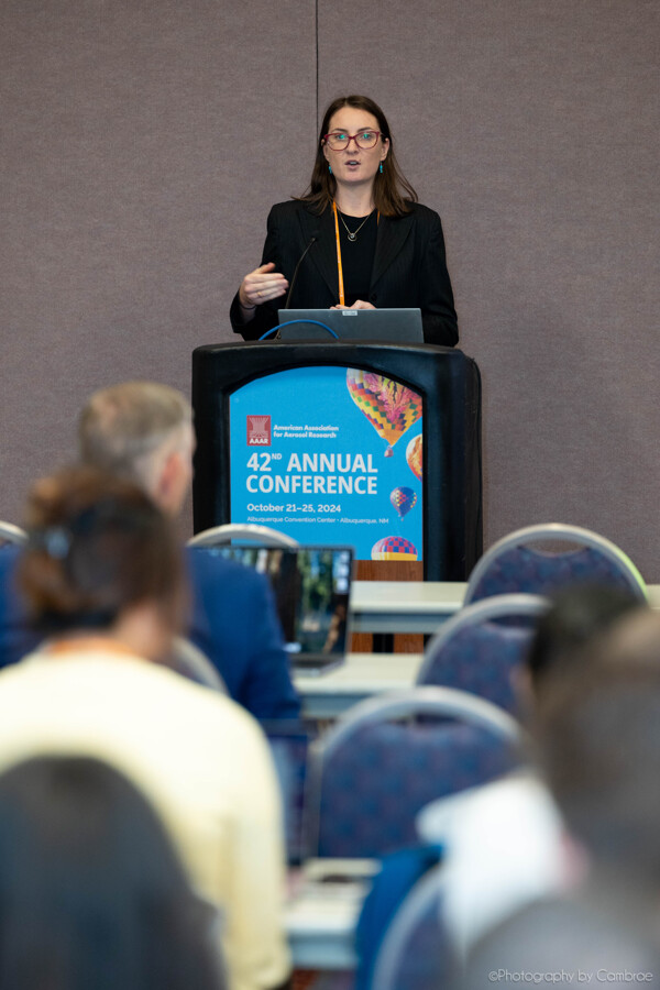 Conference presentation photo